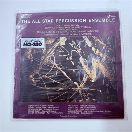 Sealed All Star Percussion Ensemble Audiophile Vinyl Record