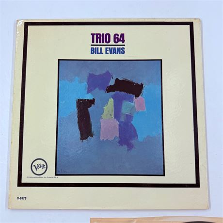 Bill Evans Trio 64 Vinyl Record