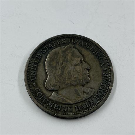 1893 Columbus Half Dollar