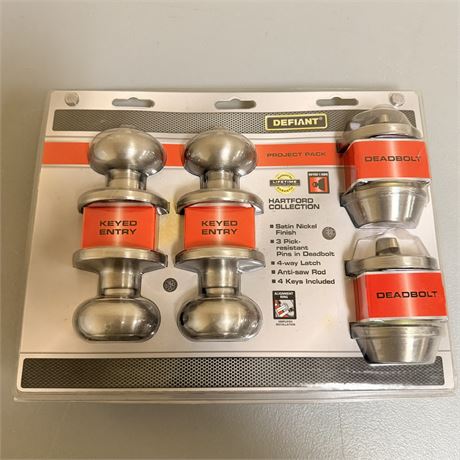 Defiant Deadbolt Set