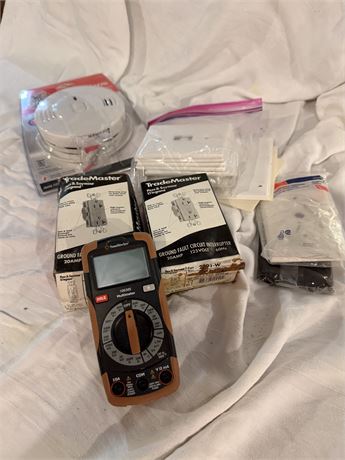 Smoke Alarm & Electrical Items