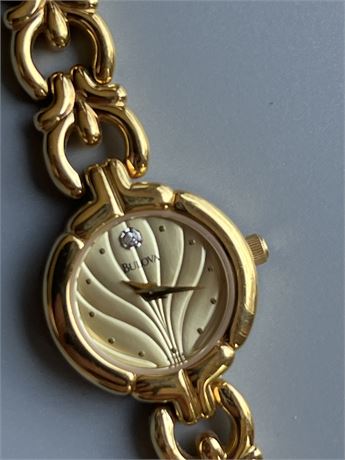 Boulevard quartz diamond ship ladies watch