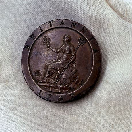 1797 Great Britain 2 Pence George III