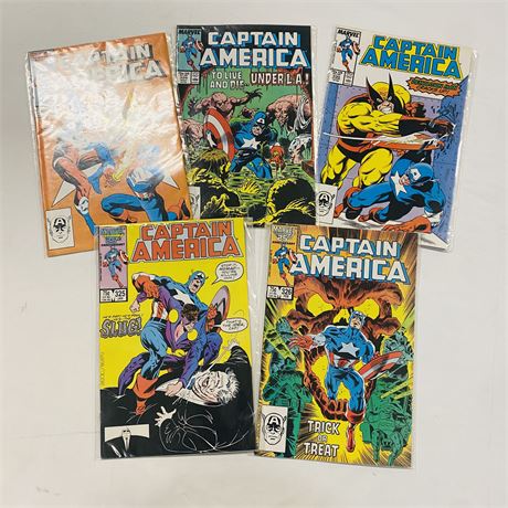 Captain America Comic Books