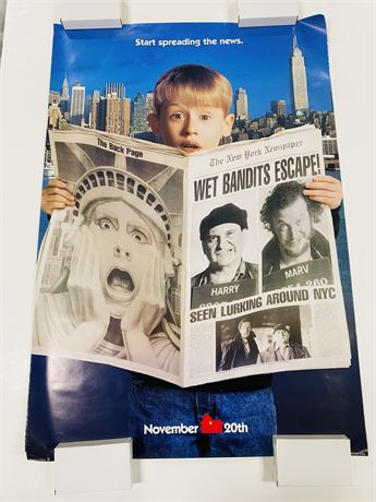 Home Alone 2 Original DS 27x41 Movie Poster - Rolled