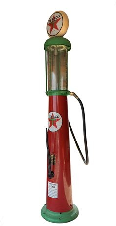 Early 10’ tall TEXACO Service Station Invisible Wayne Model 615 Gas Pump