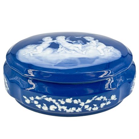 Vintage Signed Limoges Camille Tharaud Pâte-Sur-Pâte BonBonniere