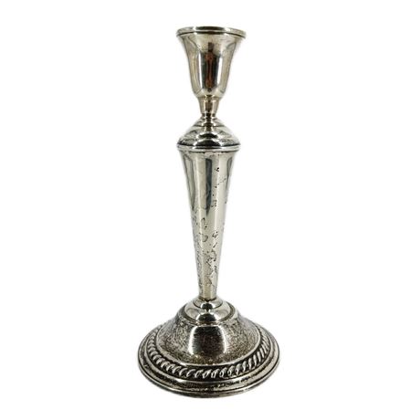 Vintage International Sterling Weighted Convertible Candlestick- 2 Pieces