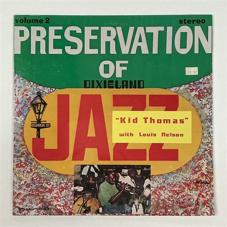 Preservation of Dixieland Jazz Volume 2 Sealed Vinyl Record