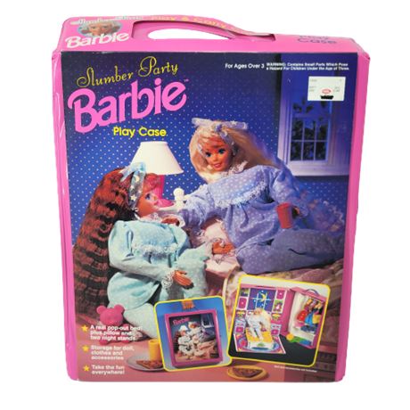 Slumber Party Barbie Play Case
