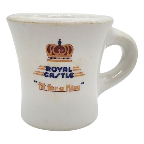 Vintage 50s Royal Castle Stoneware Coffee Mug
