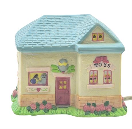 VTG Oriental Traders, Lighted Easter Toy Shop