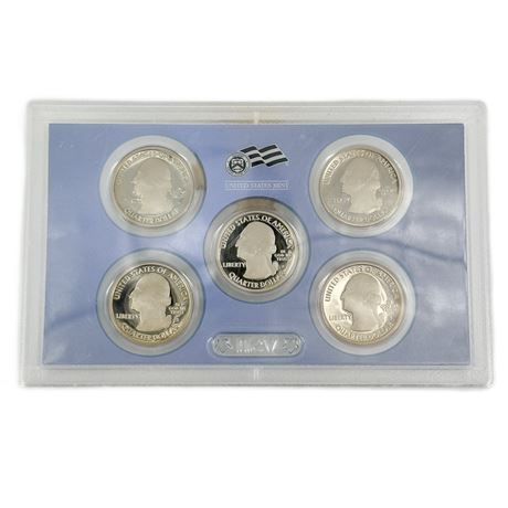 2010 United States Mint National Park Quarter Proof Set