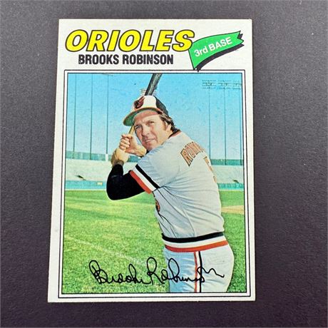 1977 Topps Brooks Robinson #285