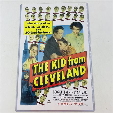 The Kid From Cleveland 11x17” Poster
