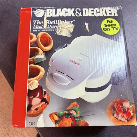 Black & Decker G400 Shell Baker