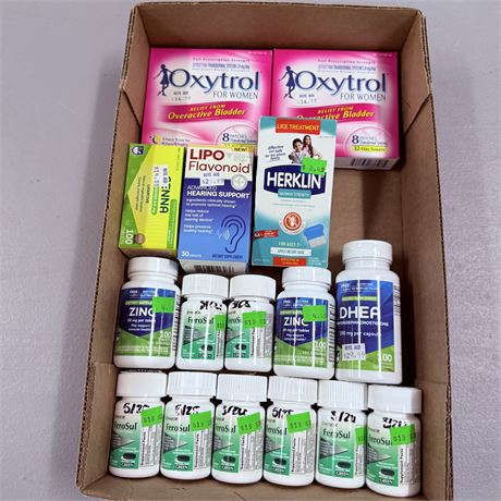 New Supplement + Medicine Lot