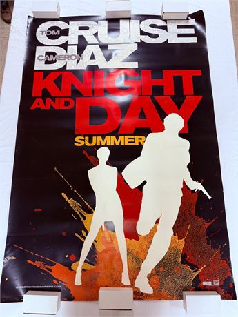 Knight and Day Original DS 40x78” Movie Banner Poster