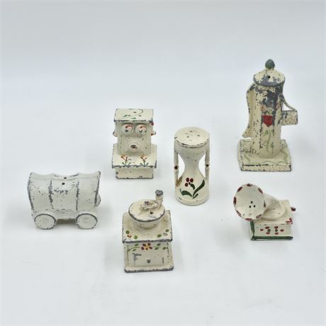 Lot of Cast Iron Shakers