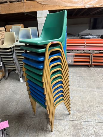 12 Stackable Chairs