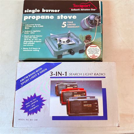 Texsport Single Burner Propane Stove