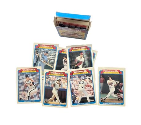 1988 Topps Woolworth Baseball Highlights