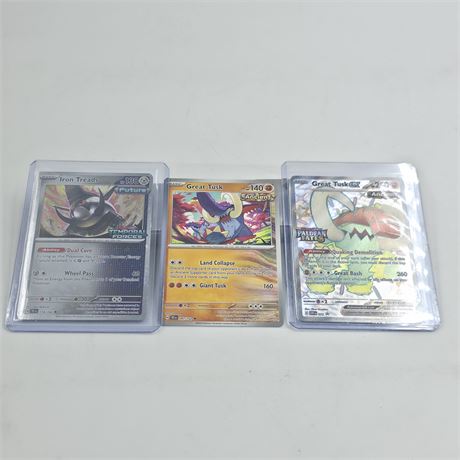 2024 Pokemon Hologram Cards, Lot of 3