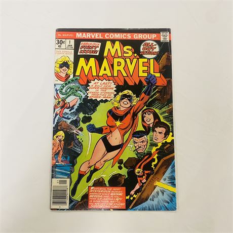 KEY 30¢ Ms. Marvel #1