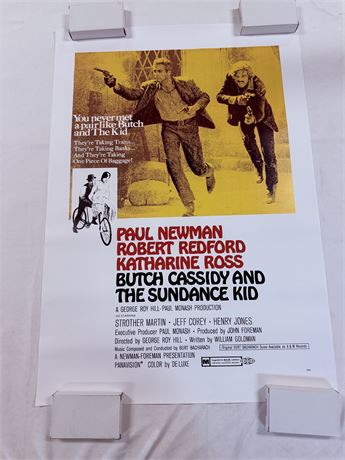 Butch Cassidy and the Sundance Kid Movie Poster - ROLLED
