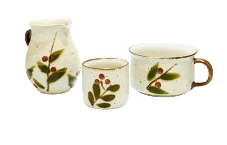 Vtg Otagiri Bittersweet Stoneware Lot