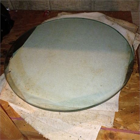 3 Pieces of Circular Glass