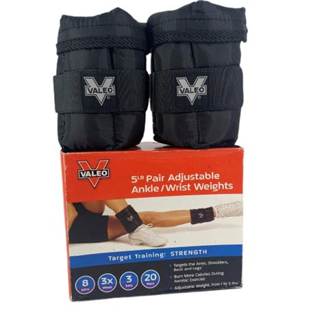Two 5 lb. Ankle/Wrist Weight Sets