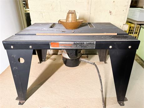 Sears Craftsman Route Table w Router