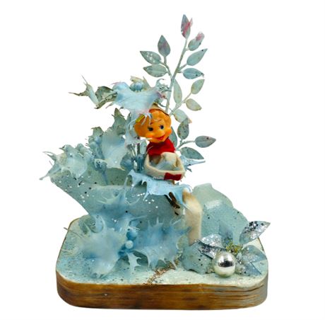 MCM Plastic Pixie Elf, Scene on Foam
