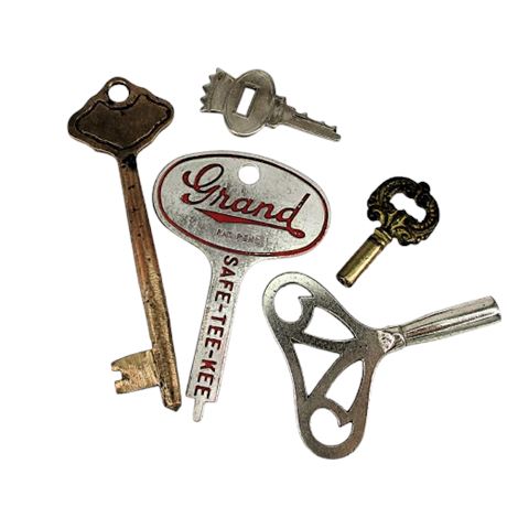 Vintage KEY Assortment Lot