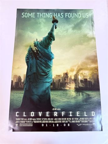 Cloverfield Original DS Rolled 27x40 Movie Poster