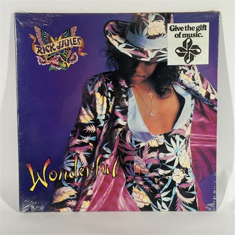 Sealed Rick James "Wonderful" LP
