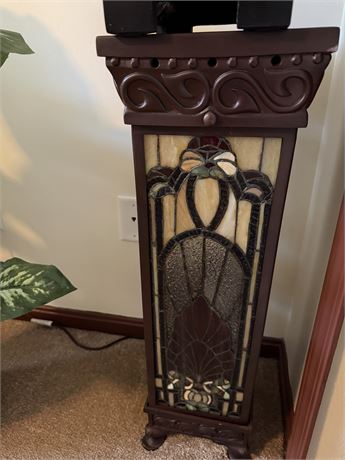 Leaded Glass Stand