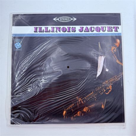 Illinois Jacquet Sealed Vinyl Record
