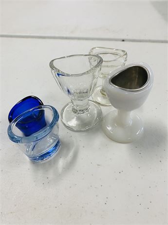 Antique Glass Eye Cups