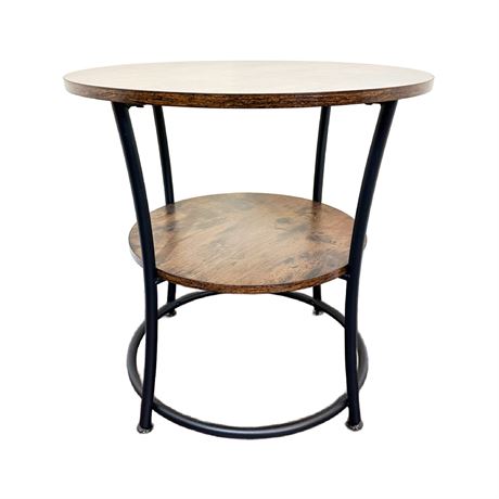 Vasagle Modern Metal Frame Accent Table