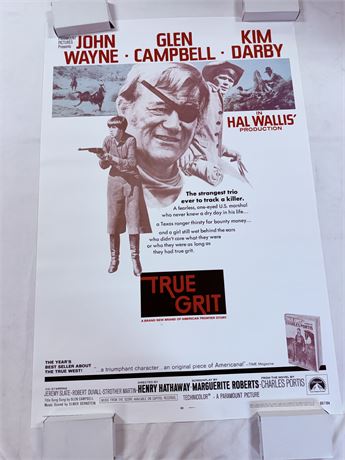 True Grit 27x40 Movie Poster - ROLLED