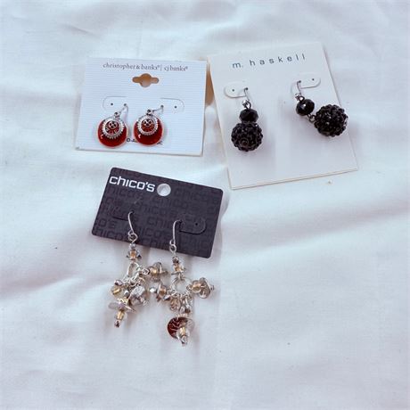 Unused Earring Lot