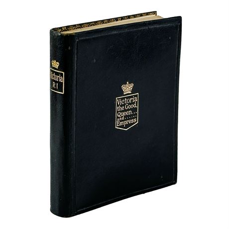 Miniature Handmade Book "Victoria: The Good Queen and Empress"