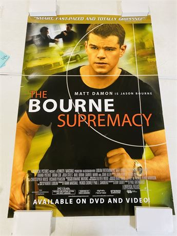 The Bourne Supremacy Original 27x40 Movie Poster - ROLLED