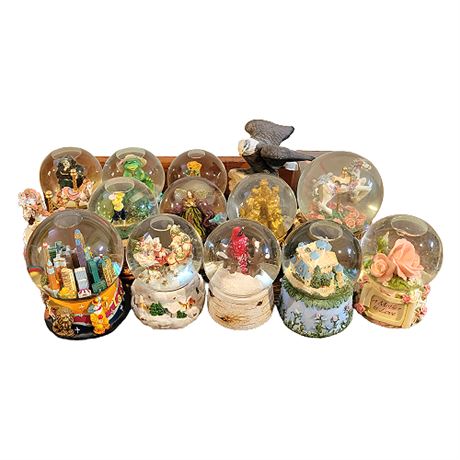Snow Globes & Music Boxes Lot