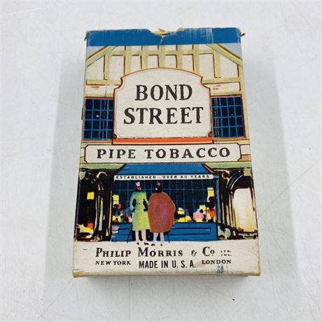 Early Bond Street Pipe Tobacco Box