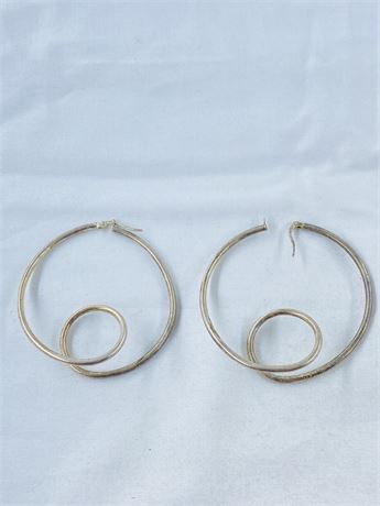 7g Vtg Sterling Earrings