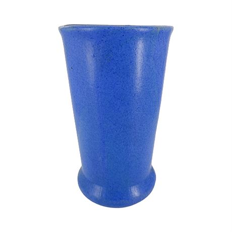 Vintage Periwinkle Blue Ceramic Vase