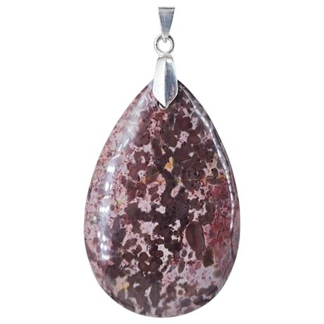 Large Natural Ocean Jasper Stone Pendant
